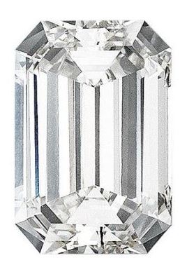 Loose 1.00ct D/VS2 Earth Mined Emerald Cut Diamond - XL DIAMONDS