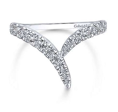 14 Karat White Women's Diamond Fashion Ring