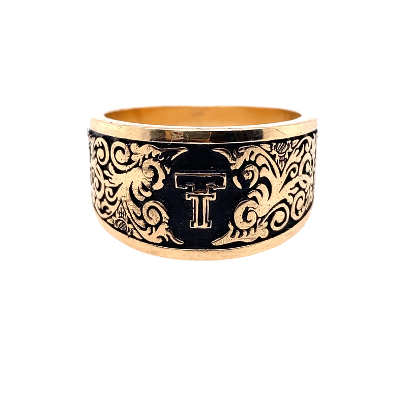 14 Karat Yellow Ring (Center Coin - Your Choice - Sold Separately)