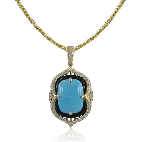 Gemstone Pendant - LALI JEWELS