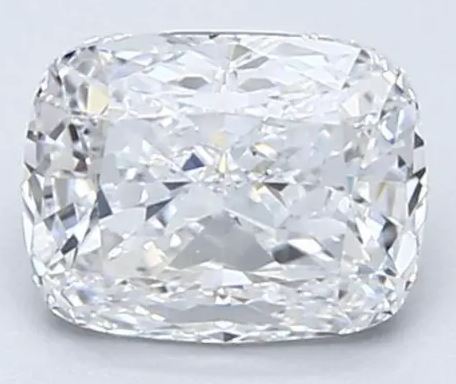 Loose 1.48ct G/SI1 Lab Grown Retangular Cushion Cut Diamond