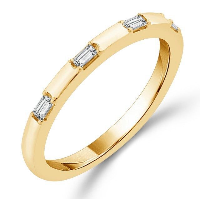 14 Karat Yellow Stackable Band Band