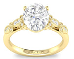14 Karat Yellow Semi-mount