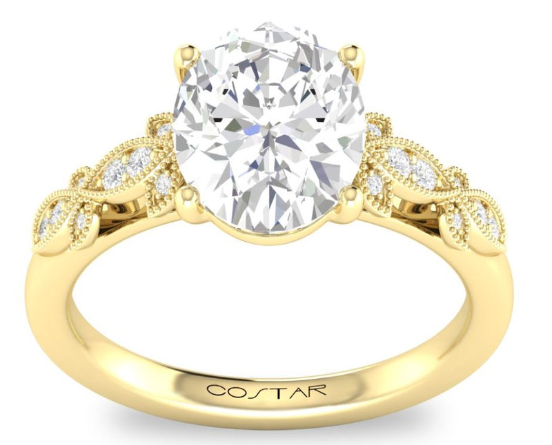 14 Karat Yellow Semi-mount