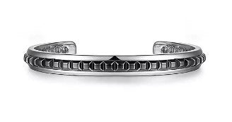 STERLING SILVER 7.25" Polished Bangle Bracelet