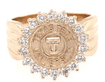 14 Karat Yellow Ring (Center Coin - Your Choice - Sold Separately)