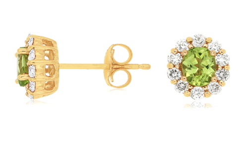 Gemstone Earring - ROYAL JEWELRY MFG, INC.