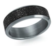7mm TANTALUM Bevel Edge Wedding Band