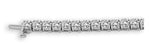 14 Karat White Tennis Diamond Bracelet - IDD SANDEEP USA LLC