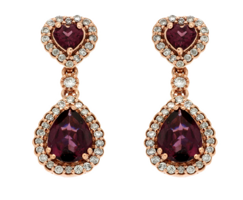 Gemstone Earring - ROYAL JEWELRY MFG, INC.