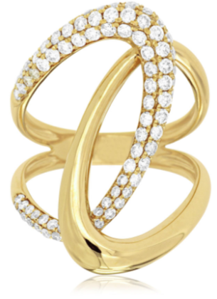 Women's Diamond Fashion Ring - ROYAL JEWELRY MFG, INC.