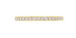 14 Karat Yellow Straight Prong Band