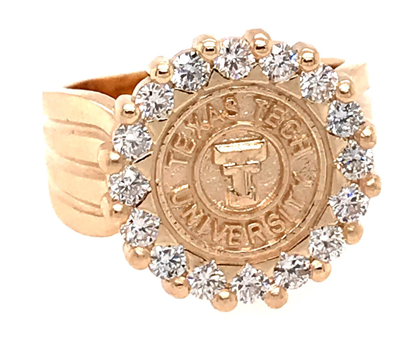 14 Karat Yellow Ring (Center Coin - Your Choice - Sold Separately)
