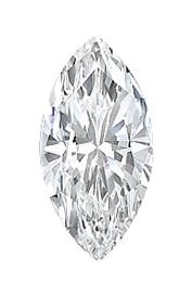 Loose 1.50ct H/SI1 Earth Mined Marquise Cut Diamond