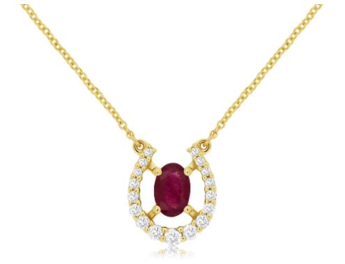 Gemstone Necklace - ROYAL JEWELRY MFG, INC.