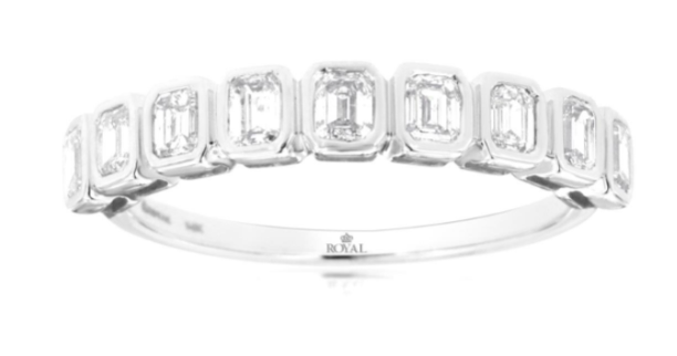 Women's Diamond Wedding Band - ROYAL JEWELRY MFG, INC.