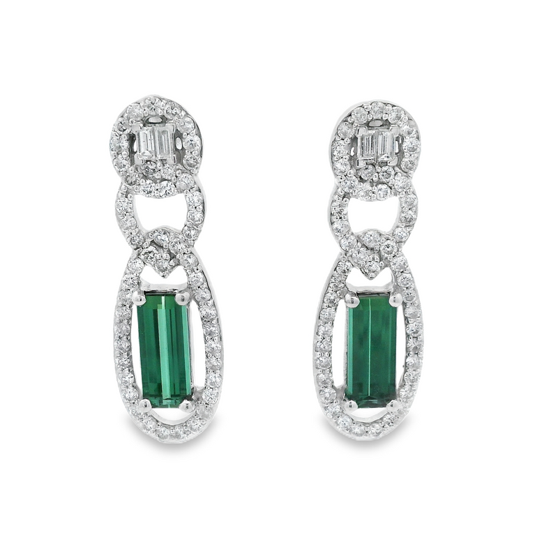 Gemstone Earring