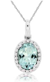 Gemstone Pendant - ROYAL JEWELRY MFG, INC.