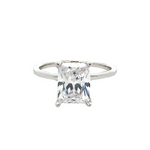 14 Karat White Semi-mount