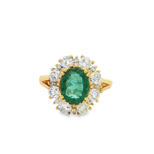 14 Karat Yellow Lady's Antique Gemstone Fasion Ring - RYAN GEMS INC.