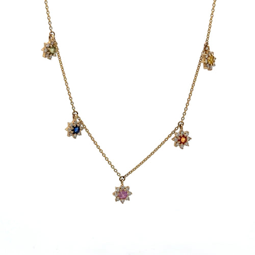 Gemstone Necklace - MALAKAN DIAMOND CO.