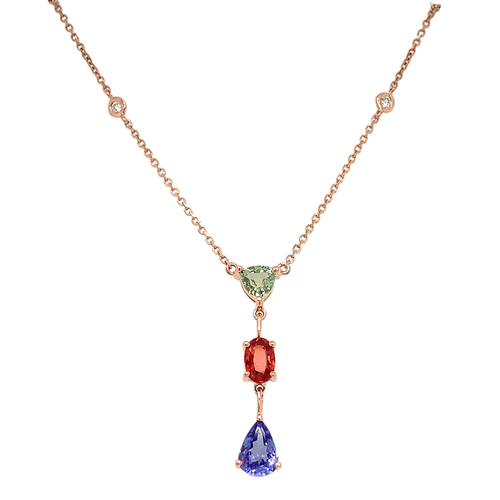 Gemstone Necklace - RYAN GEMS INC.