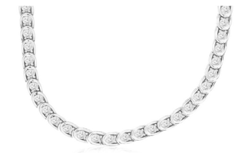 Diamond Necklace - ROYAL JEWELRY MFG, INC.