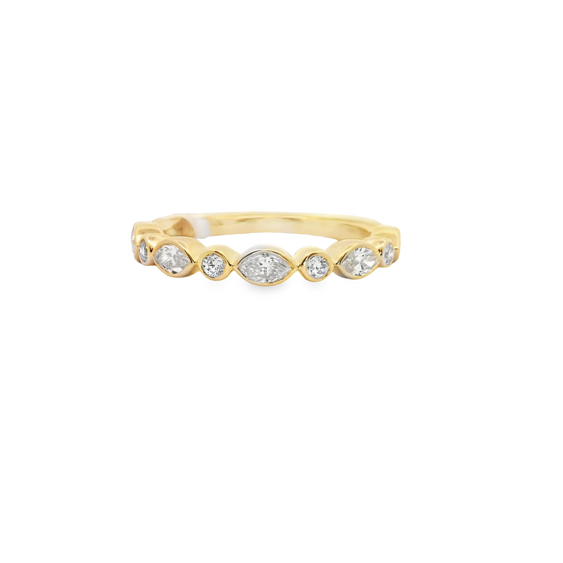 14 Karat Yellow Stackable Band Band