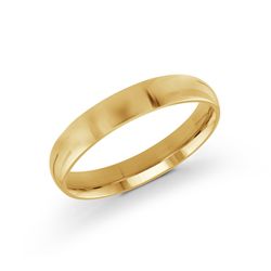 14 Karat Yellow Comfort Fit Wedding Band - MALO CREATIONS INC.