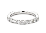 14 Karat White Stackable Band Band