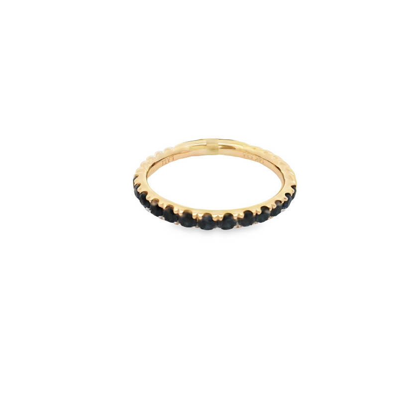 14 Karat Yellow Lady's Stackable Gemstone Fasion Ring