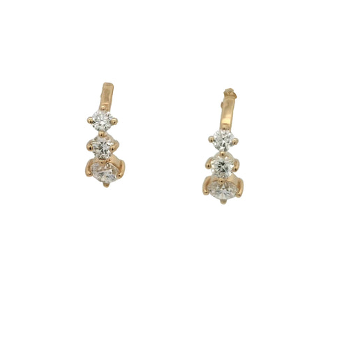 Lab Grown Diamond Earring - MALAKAN DIAMOND CO.