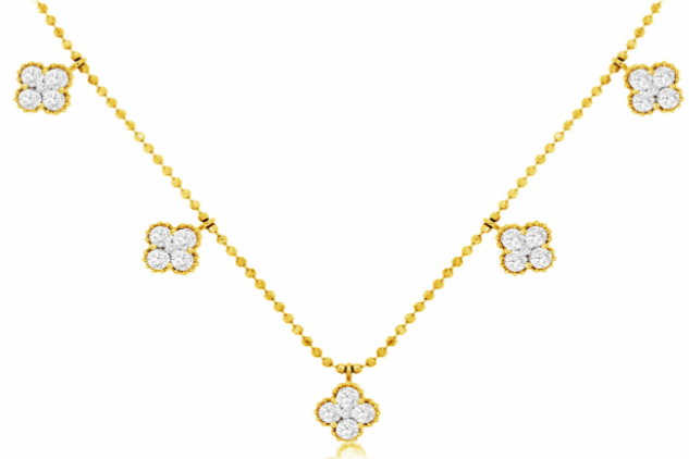 Diamond Necklace - ROYAL JEWELRY MFG, INC.