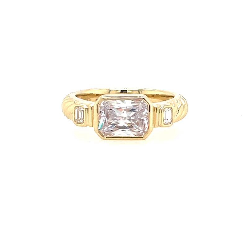 14 Karat Yellow Semi-mount
