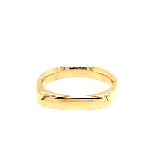 10 Karat Yellow Wedding Band - TJ MANUFACTURING