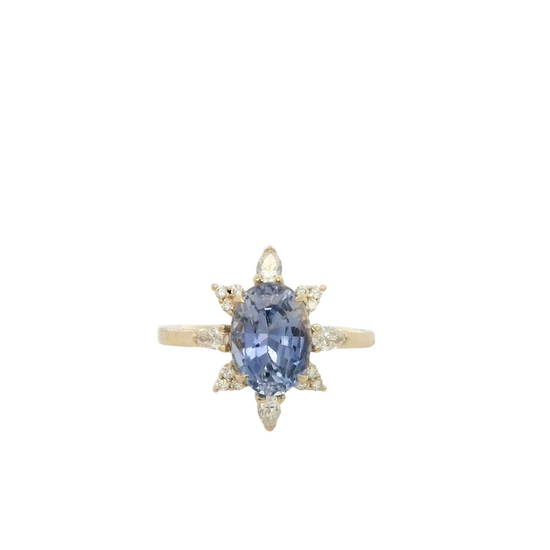 14 Karat Yellow Lady's Gemstone Fasion Ring