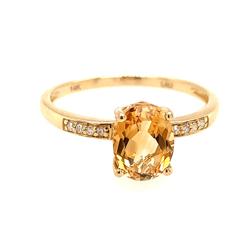 14 Karat Yellow Lady's Gemstone Fasion Ring - LALI JEWELS