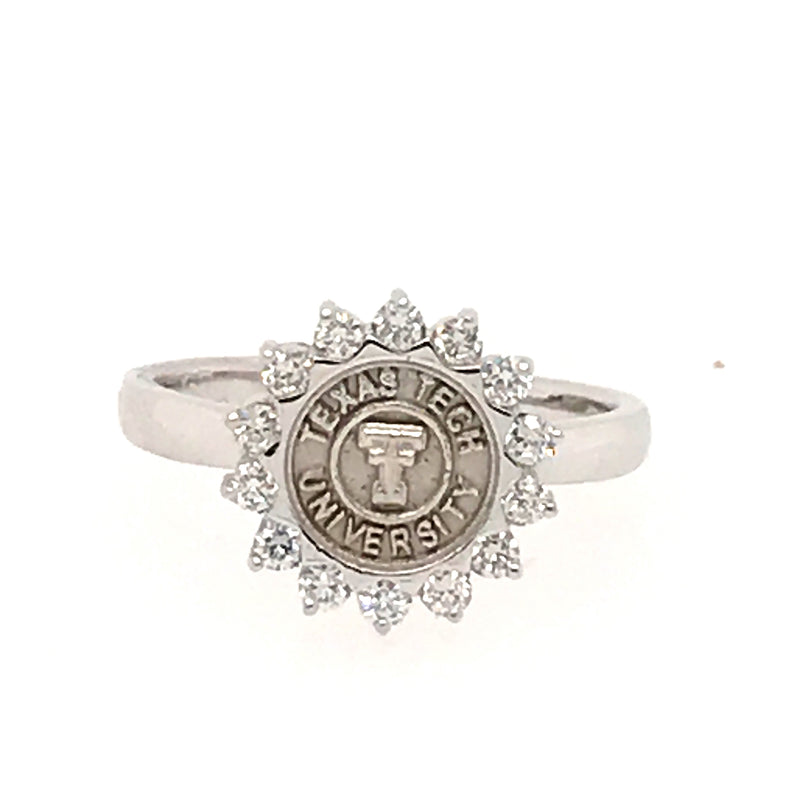 14 Karat White Ring (Center Coin - Your Choice - Sold Separately)