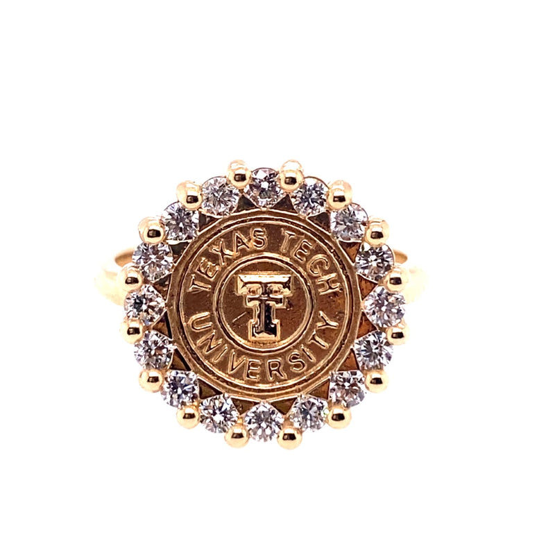 14 Karat Yellow Ring (Center Coin - Your Choice - Sold Separately)