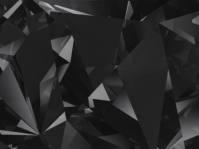 Macro photo of black gemstone