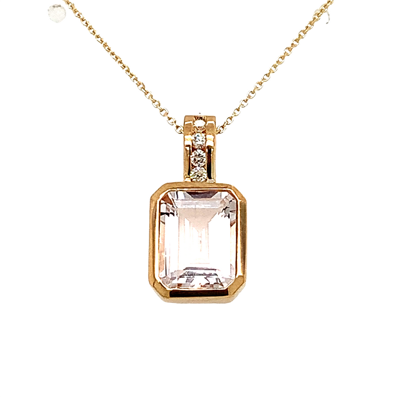 14 Karat Yellow Fashion Gemstone Pendant