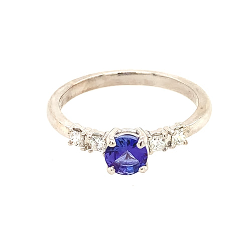 14 Karat White Lady's Gemstone Fasion Ring - TJ MANUFACTURING