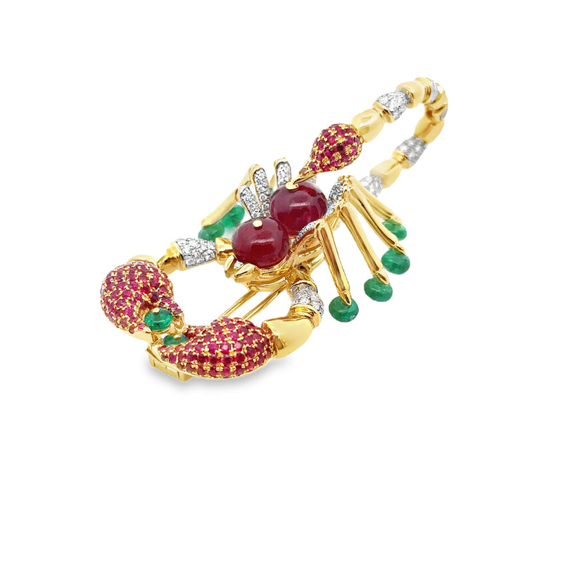 14 Karat Yellow Lady's Contemporary Gemstone Fasion Ring