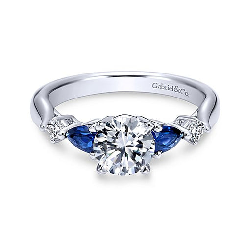 Diamond Semi-Mount Ring (Center Stone Sold Separate) - GABRIEL & CO.