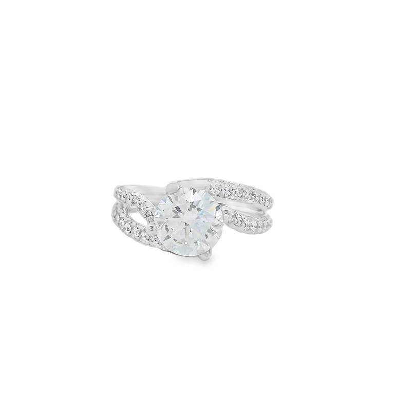 Diamond Semi-Mount Ring (Center Stone Sold Separate)