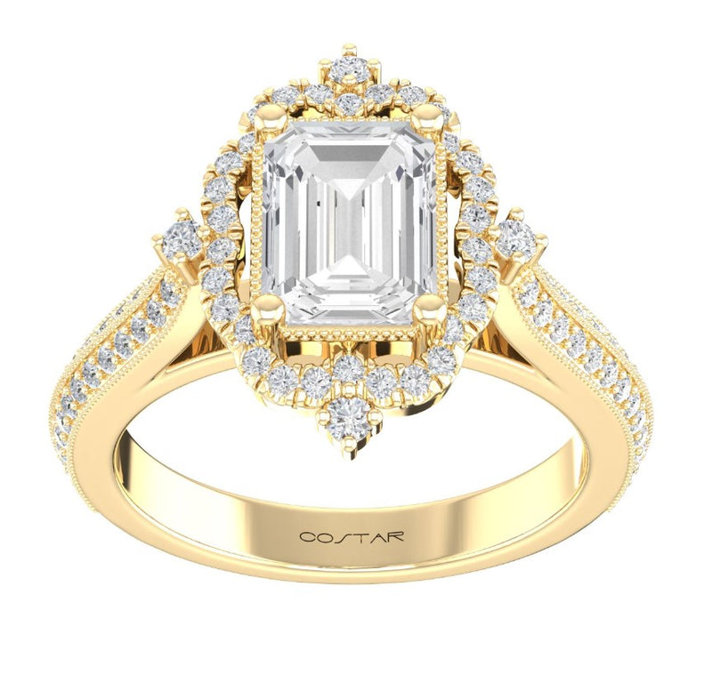 14 Karat Yellow Semi-mount