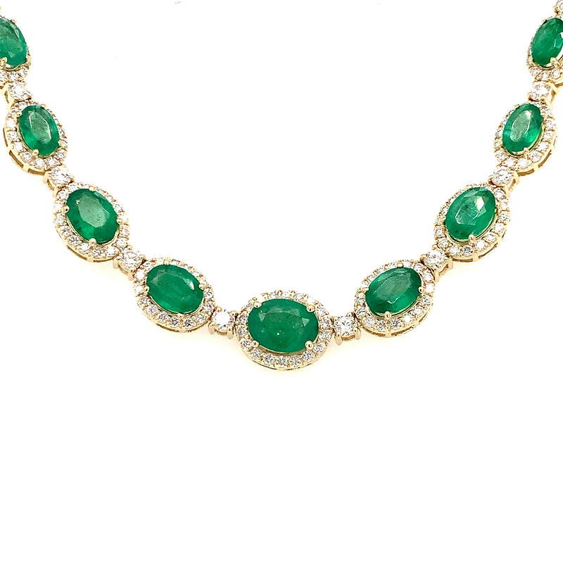 Gemstone Necklace - ROYAL JEWELRY MFG, INC.