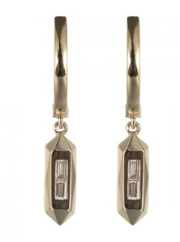 Diamond Hoop/Dangle/Drop Earring