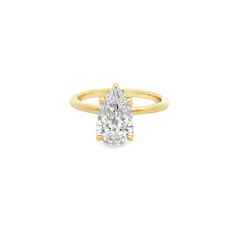Lab Grown Complete Engagement Ring (Includes Center Stone)
