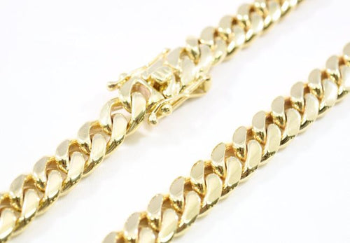 10 Karat Yellow 24" Cuban Chain - METAL MARKETPLACE INT.